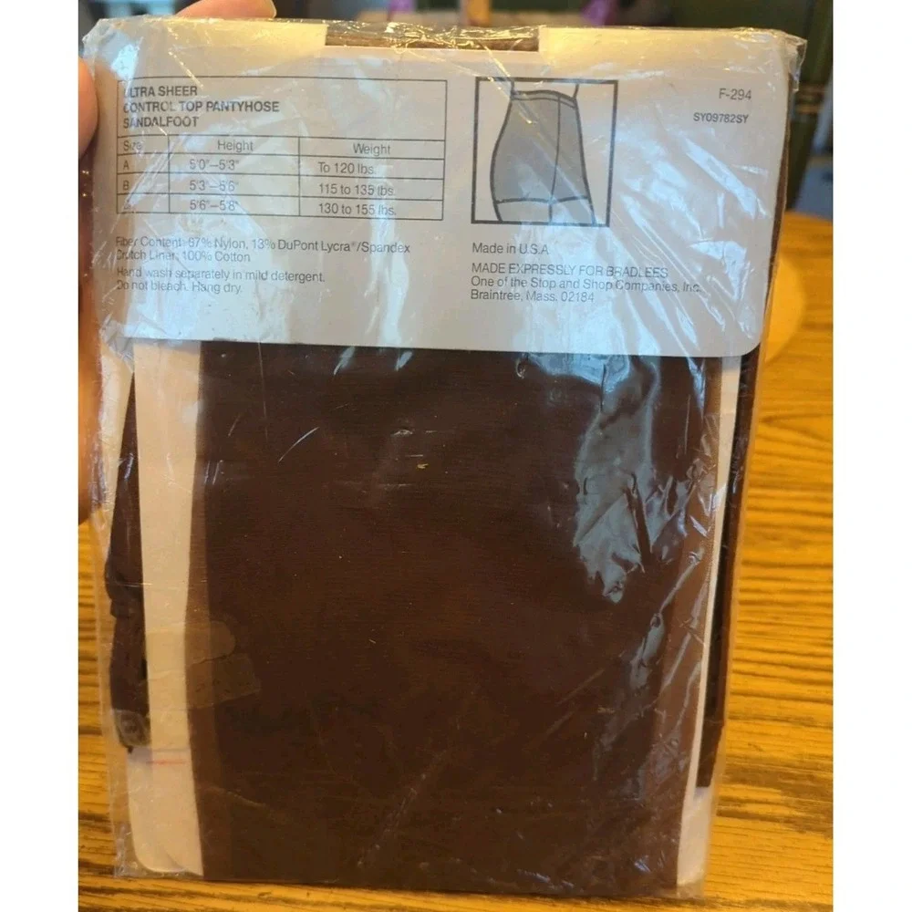 New Womens Stockings Size A Beacon Hill Perfect‎ Brown Ultra Shear Control Top
